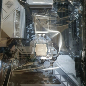 i5 10400f cpu 메인보드셋트팝니다.