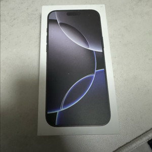 아이폰16 pro max256 티타늄블랙 미개봉