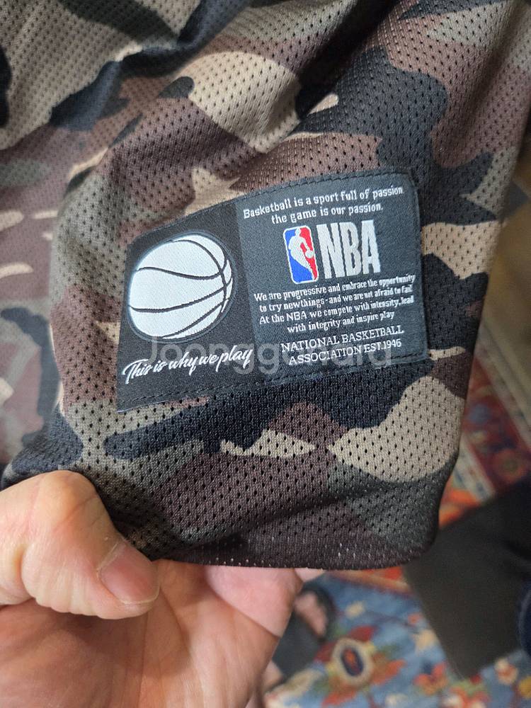 nba 마이애미 히트 리버시블 민소매나시 카모블랙 L--4