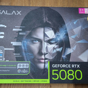 GALAX 지포스 RTX 5080 BLACK OC