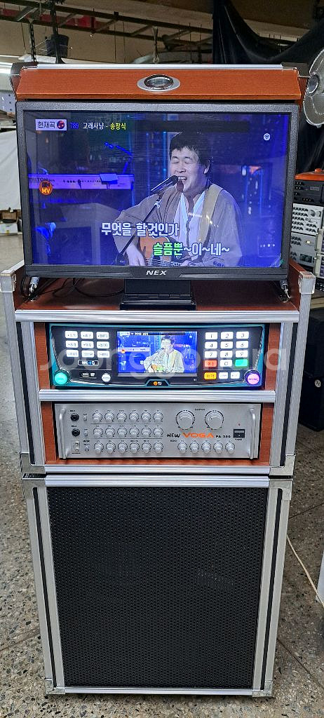 태진 노래방반주기 이동식세트--0
