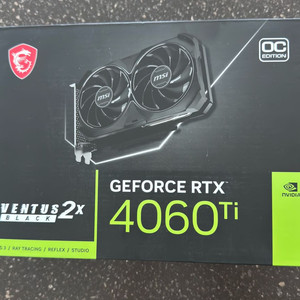 MSI RTX 4060Ti Ventus 16GB(8GB