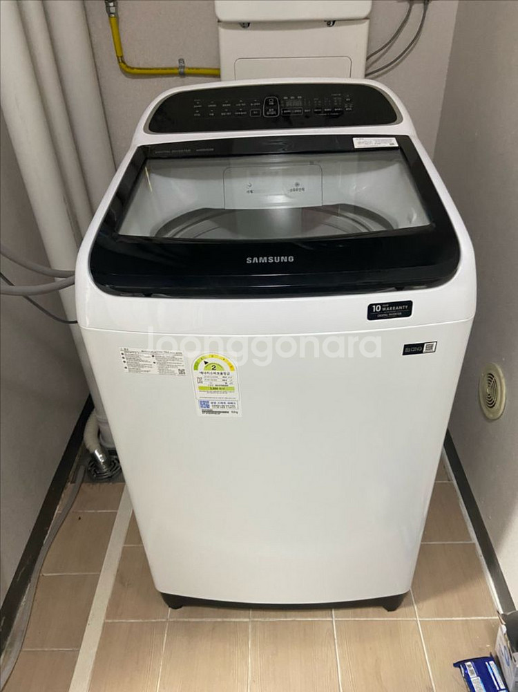 삼성 10kg 세탁기 WA10T5262BW--0