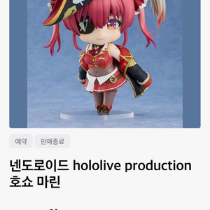호쇼 마린 넨도로이드 피규어 택포