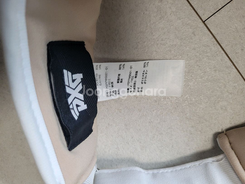정품 PXG 골프 니트 85, 치마 63, 모자--4