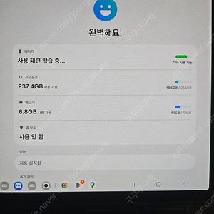 삼성 갤럭시탭 s9+ 256g