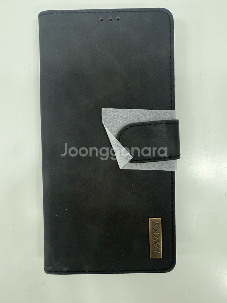 삼성갤럭시퀀텀2 다이어리 검정색 케이스 A826--1