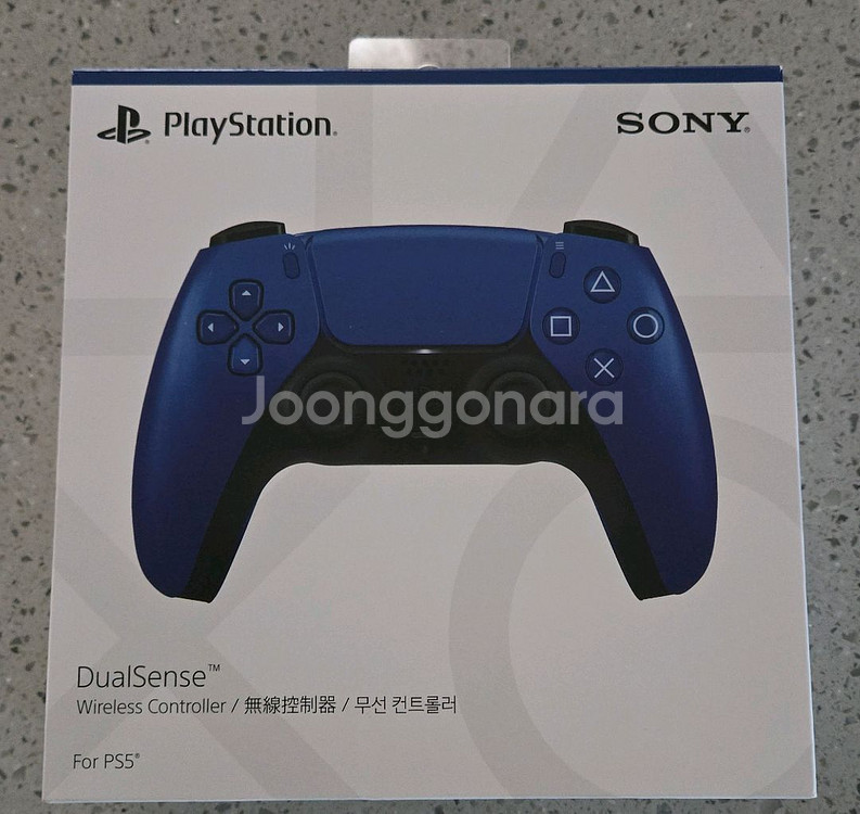 PS5 듀얼센스 코발트 블루 새상품 (CFI-ZCT1G--0