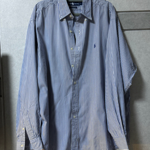 빈티지 폴로 셔츠 빅사이즈 스트라이프 L 110size