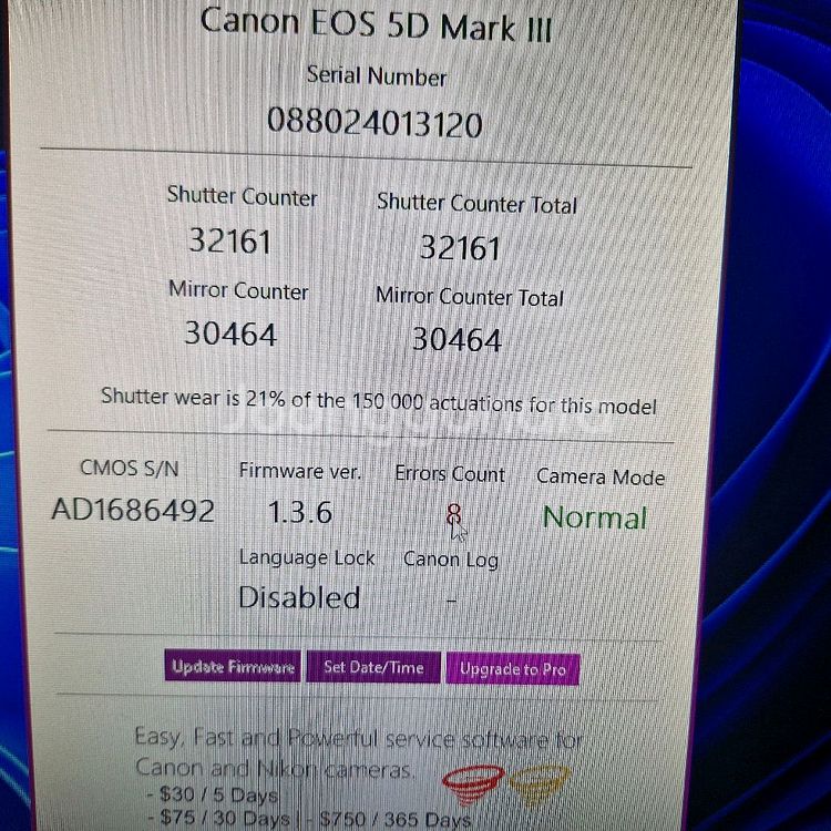 Canon EOS 5D Mark III 직거래 74만--8