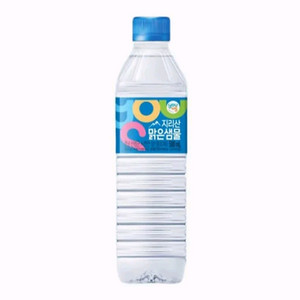 칼답) 지리산맑은샘물 500ml 2개 GS25편의점