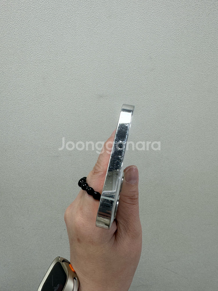 (부산중고폰)아이폰12프로 실버 256기가 판매해요--5