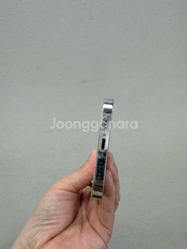 (부산중고폰)아이폰12프로 실버 256기가 판매해요--4