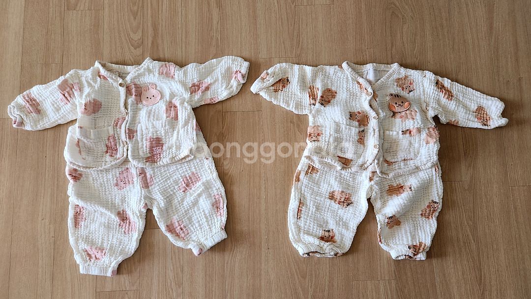 (택포 10000원) 85-90 돌전후 여름 여자아기옷--6