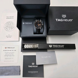 태그호이어 카레라 데이데이트 로즈골드 41mm