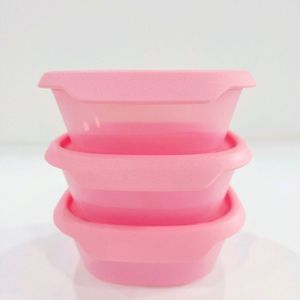 타파웨어 원터치프레시 220ml(3)핑크 판매합니다