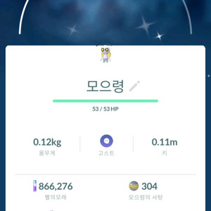 포켓몬 고 이로치 모으령