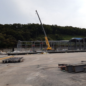 중고 H빔 700평 X 3동