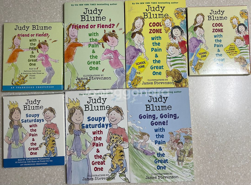 잠수네영어원서 주디블룸 Judy Blume CD 세트--0