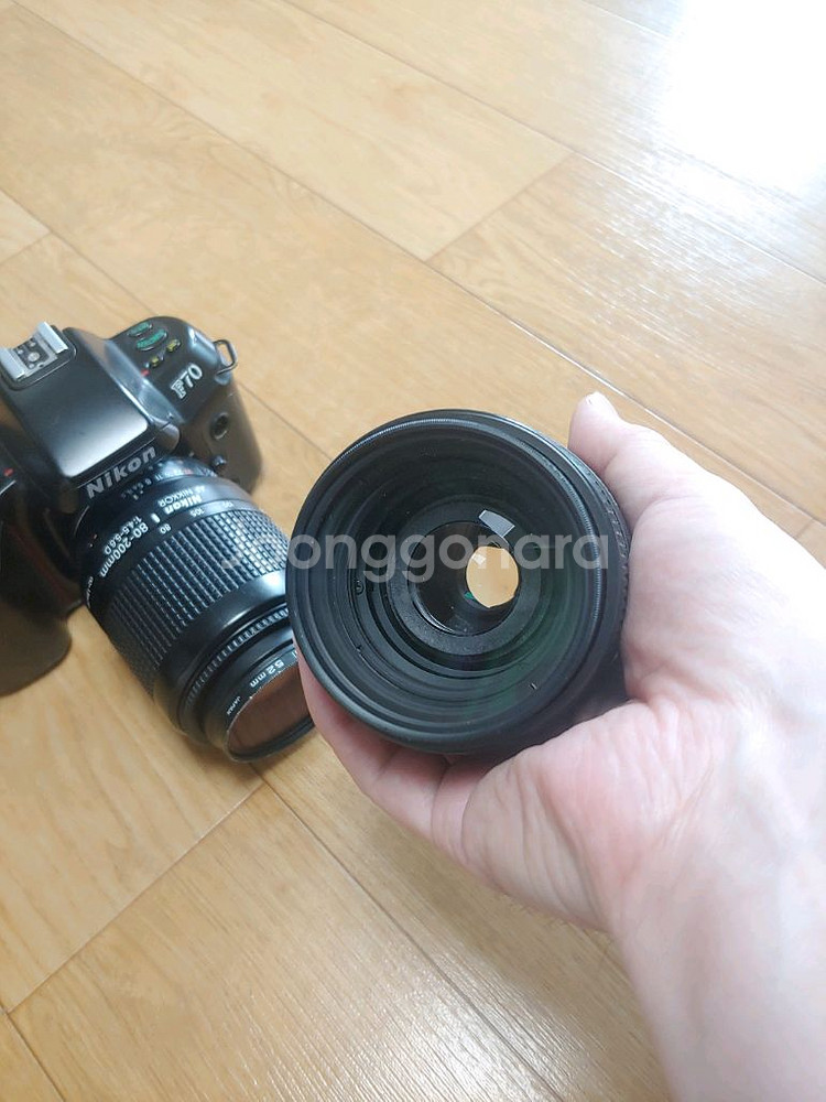 니콘 F70바디, 니콘 70-210 f4-5.6외--4