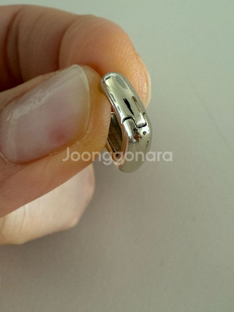 사각 원터치 귀걸이--3