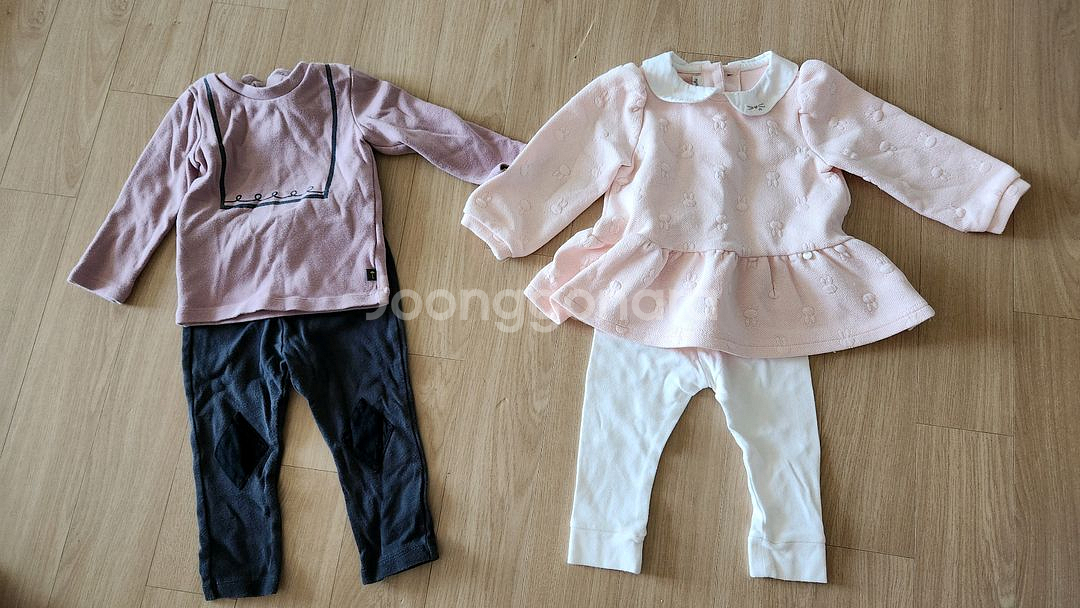 (택포 13000원) 돌전후 85-90 가을겨울 여아옷--6