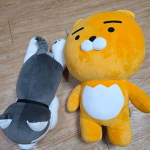 라이언 인형,강아지 쿠션