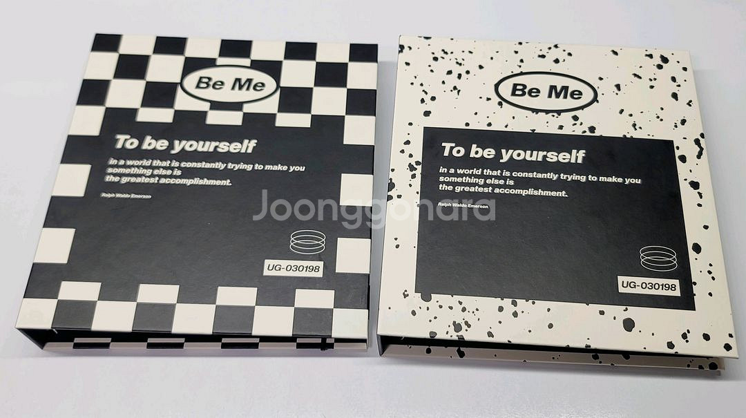 워너디스 Be Me 하드 6공 정사각 바인더 앨범--0