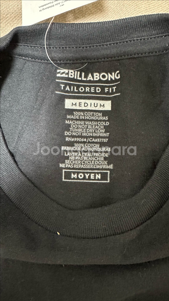 빌라봉 블랙 포켓 반팔 티셔츠 새상품 서핑--3