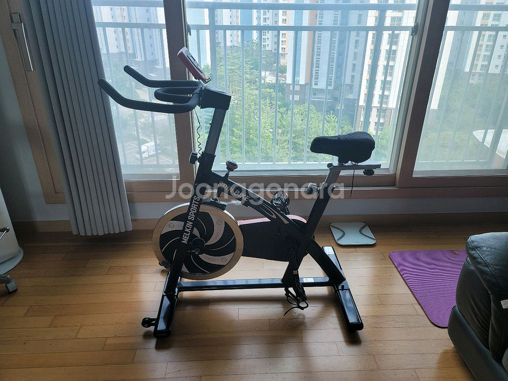 멜킨 바이크(18kg형), 실내자전거 팔아요--0
