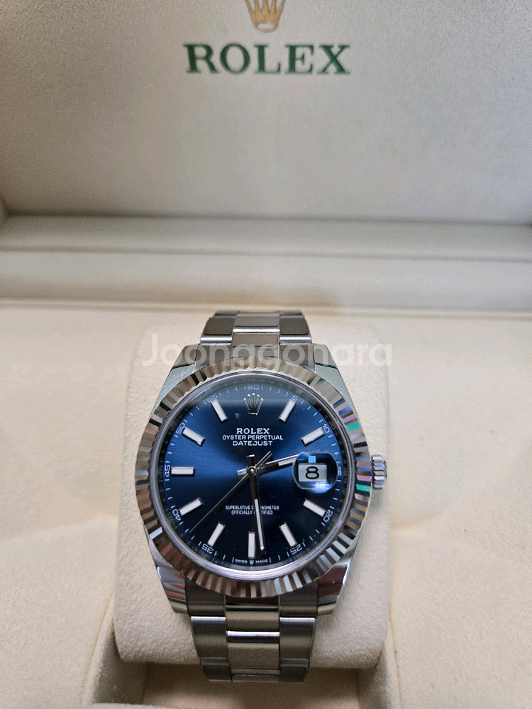 롤렉스 데이저스트 41mm 청판 126334--0