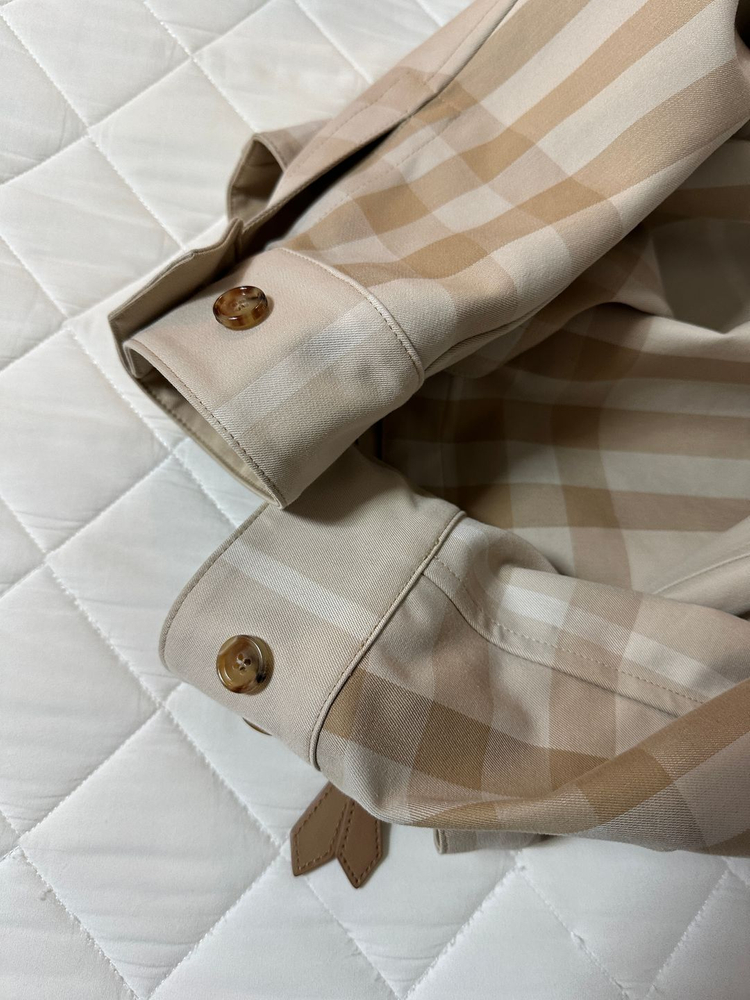 남성 버버리 리버시블 블루종 셔츠 자켓 8050989--5