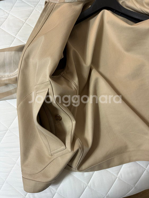 남성 버버리 리버시블 블루종 셔츠 자켓 8050989--8