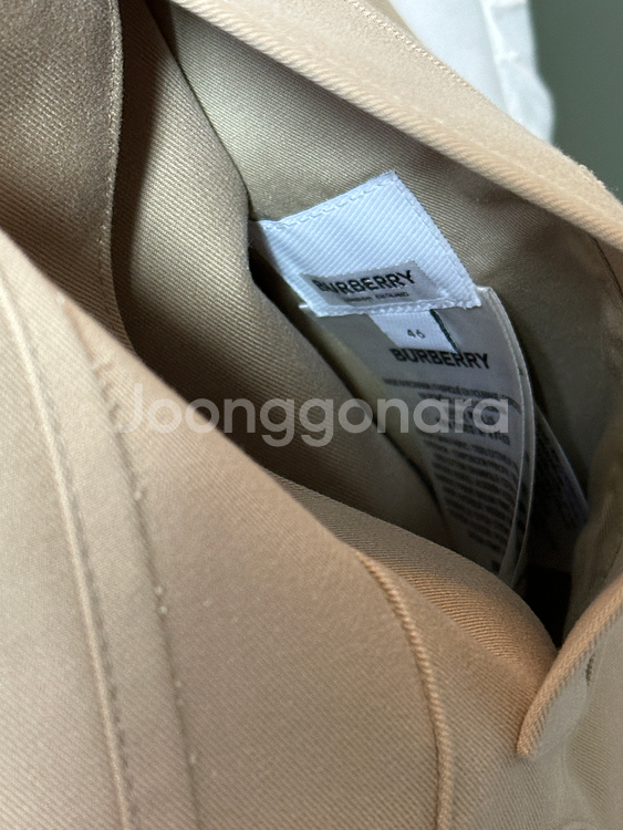 남성 버버리 리버시블 블루종 셔츠 자켓 8050989--9