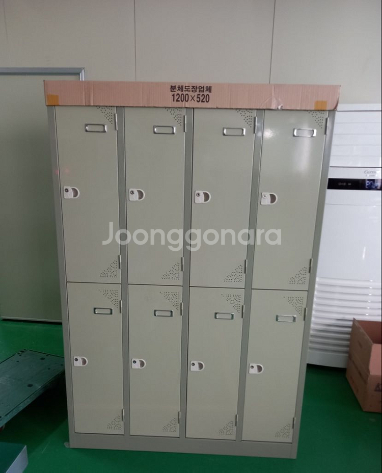 파티션 책상 의자 철제캐비넷 철재옷장 원탁 작업탁자--9