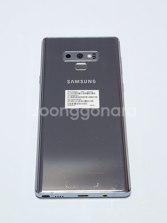 갤럭시노트9 128G 무잔상 실버 02962--1