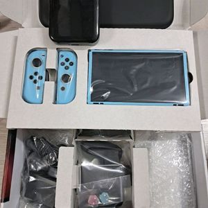 닌텐도 스위치 oled A+급 풀박스 + 악세사리