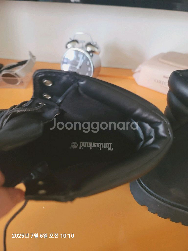 팀버랜드 남성 워커부츠 팔아요 완전 새것 265--2