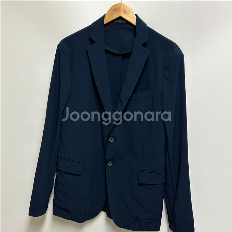 [남자 100]ZARA 자라 네이비 수트 자켓--2