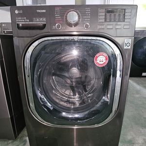 23 (무료배송설치) 중고드럼세탁기 21KG 엘지트롬