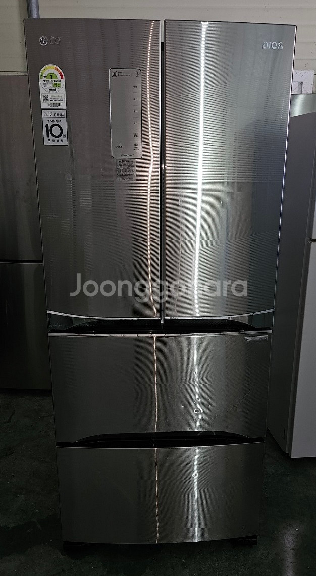 45 (무료배송설치) 중고김치냉장고 4도어 스탠드형 4--0