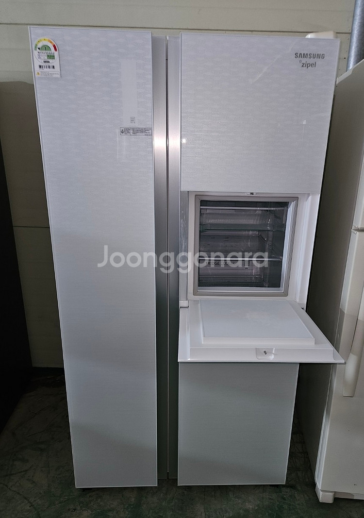 84 (무료배송설치) 중고냉장고 양문형 삼성지펠 810--0