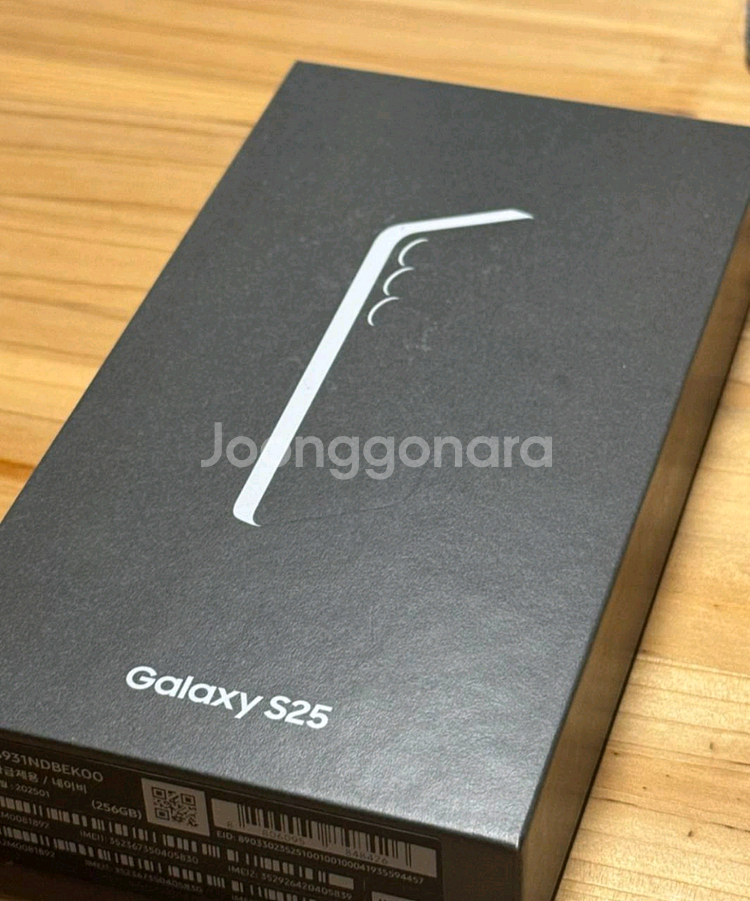 갤럭시S25 256GB 네이비 자급제--2
