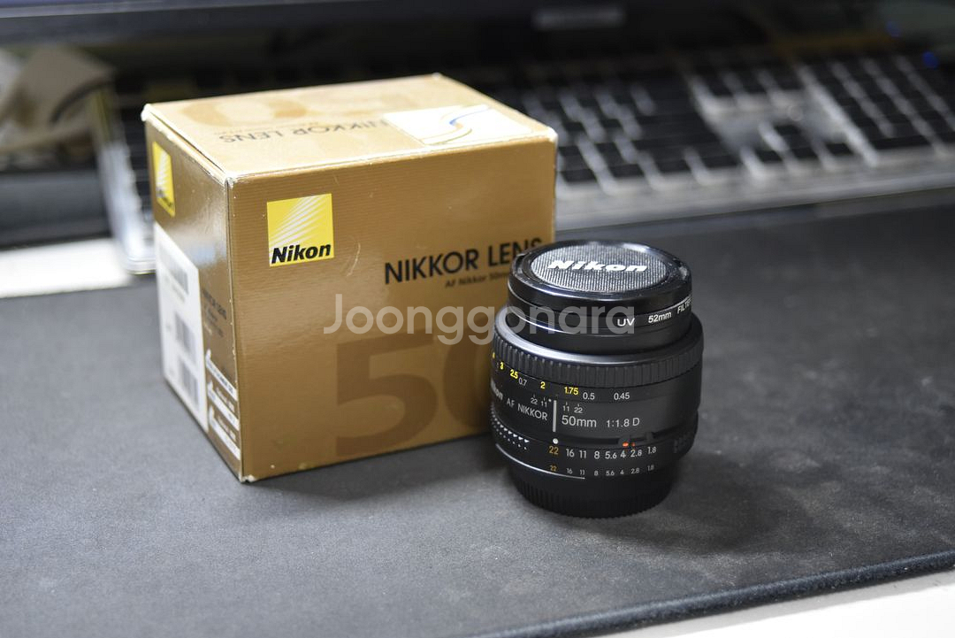 AF 니콘 f/1.8d 50mm 렌즈--0
