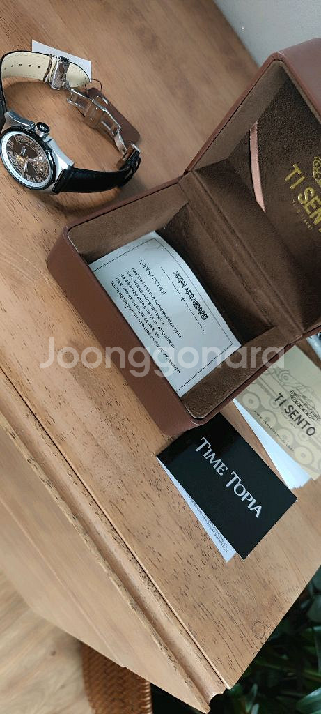 # 티쎈토 뷰메틱 오토매틱 남성 명품시계 급처--8