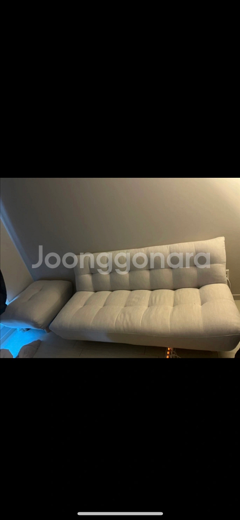 타미 3인 아이보리 패브릭 소파--0