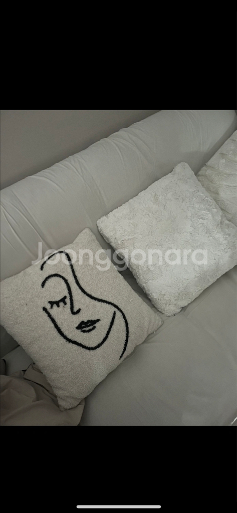 타미 3인 아이보리 패브릭 소파--3