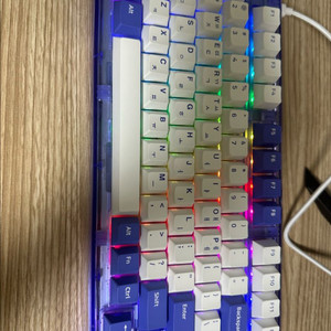 앱코 AG75W 유무선 갈축 키보드