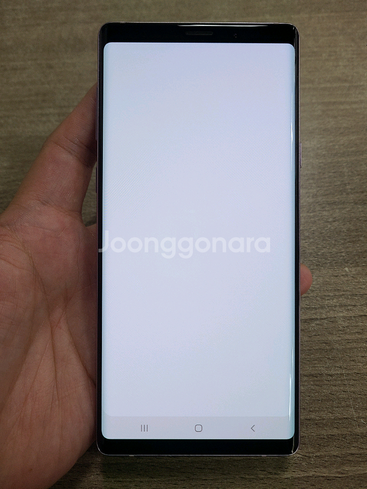 갤럭시노트9 512G 무잔상 액정무기스 깨끗한 중고폰--4