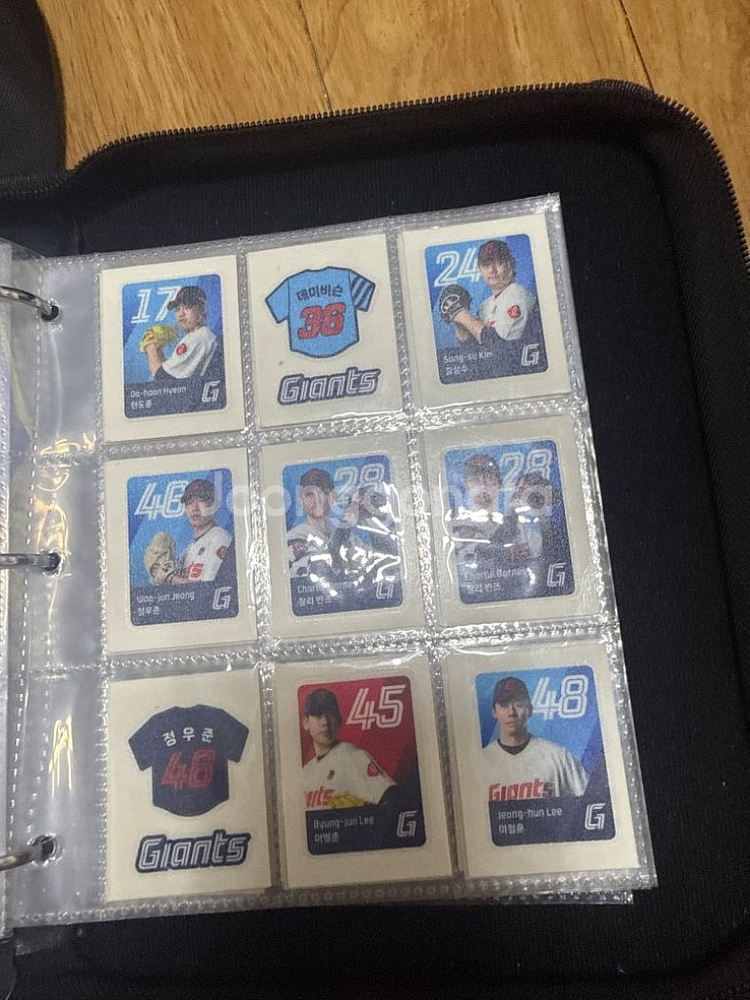 롯데자이언츠띠부씰판매합니다--1